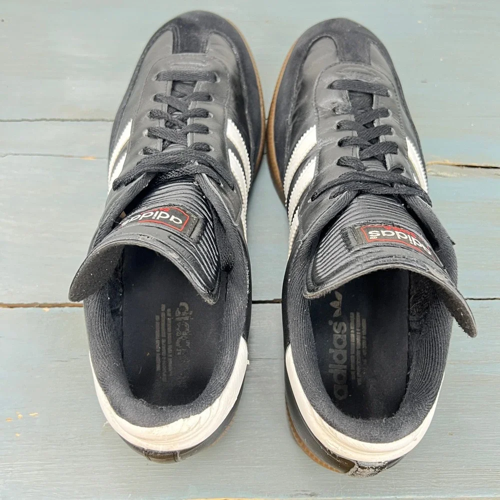 Adidas Samba Classic Black White Gum Sole Indoor Soccer Shoes G34563 Mens 10.5